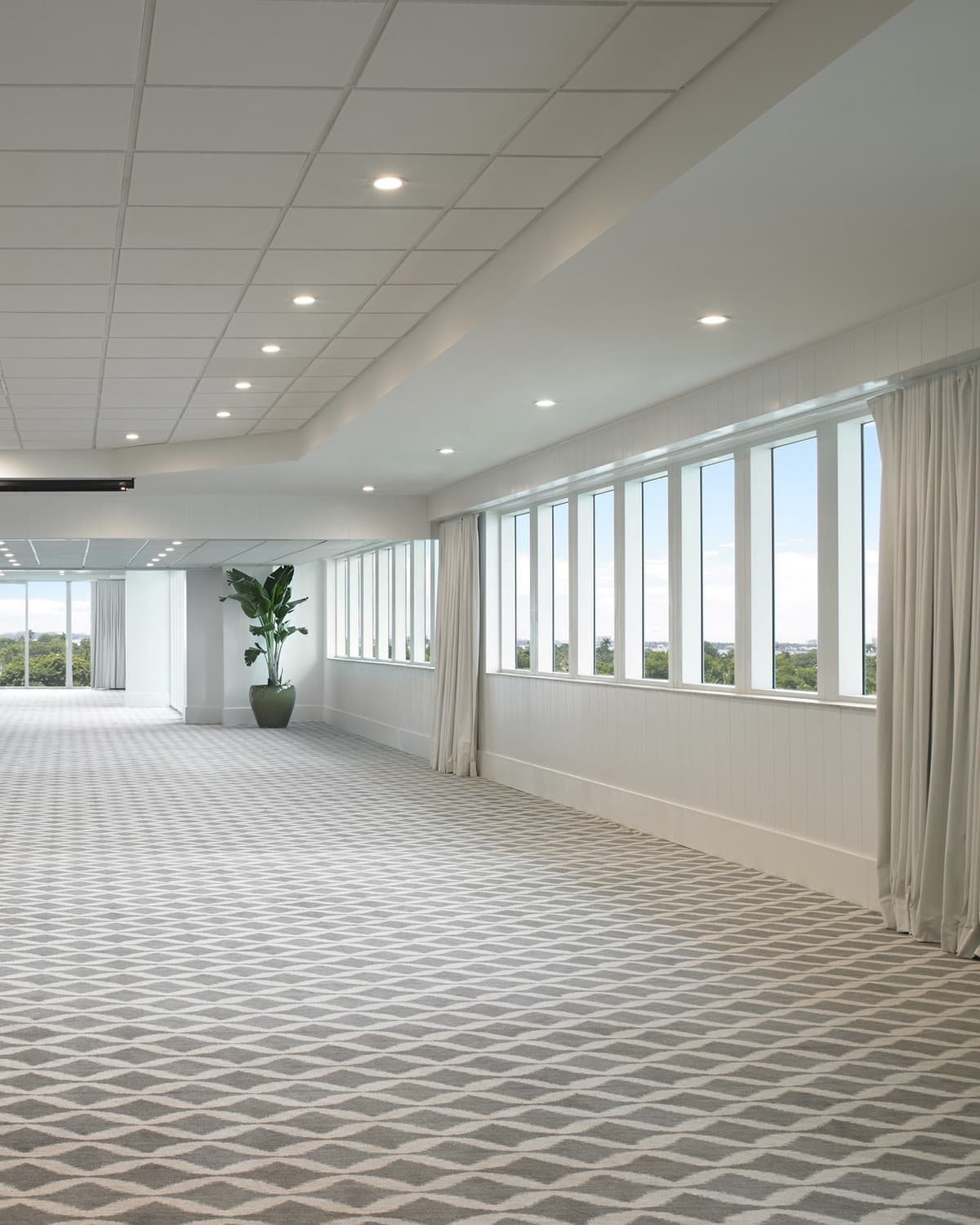 Designer interior featuring Aja Rugs Persian rug