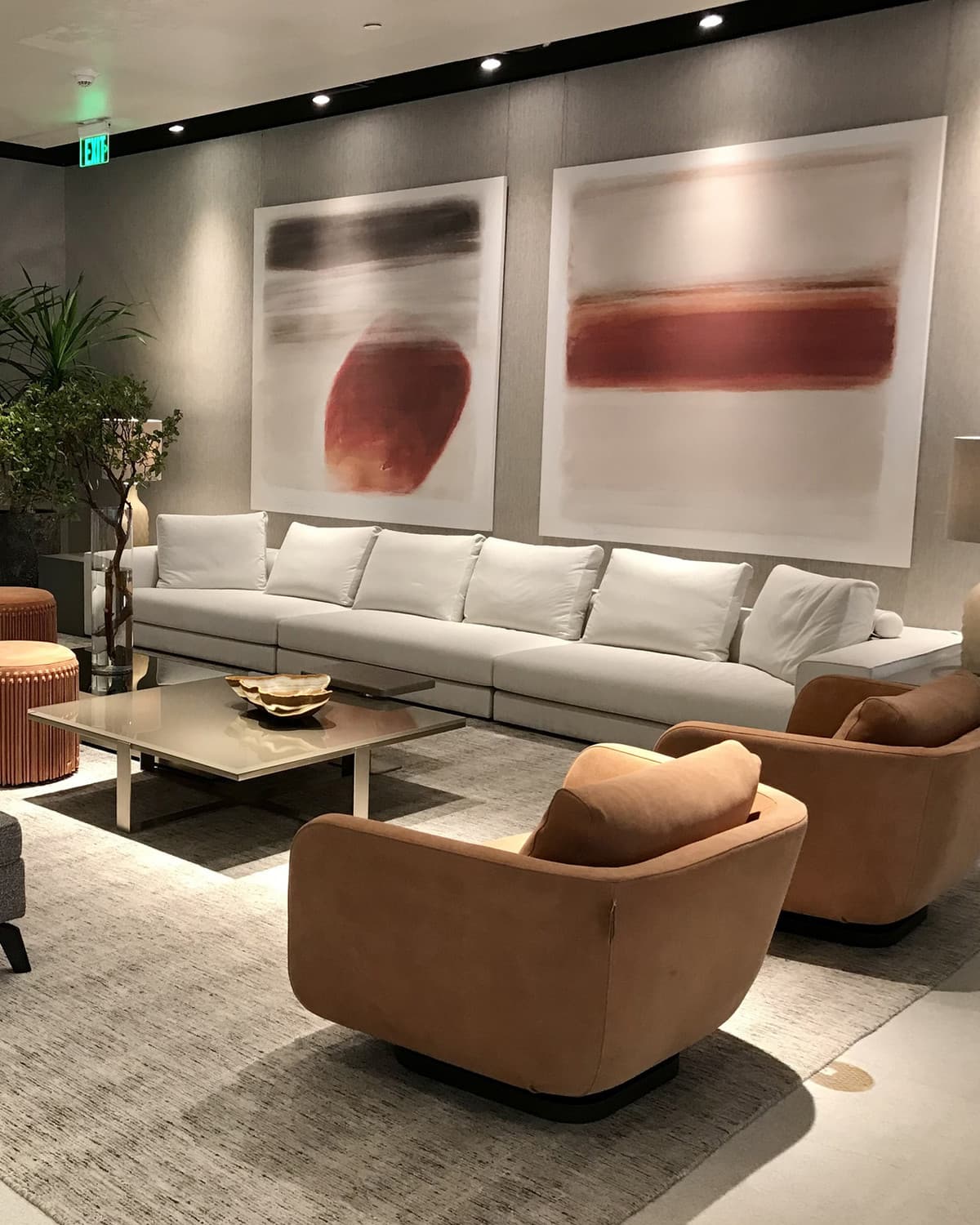 Beautiful room showcasing Aja Rugs Oriental rug